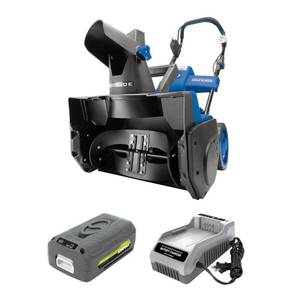 lot 47337 image: Snow Joe Cordless Snow Thrower - Blue (18)