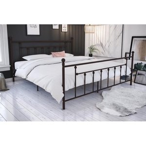 lot 47384 image: DHP Manila Metal Bed, Bronze, King