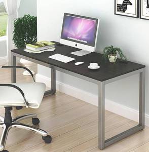 lot 23285 image: SHW Home Office 55-Inch Large Computer Desk, Espresso
