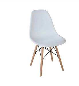 lot 25293 image: Dinging Chair PP backrest White - Set of 6