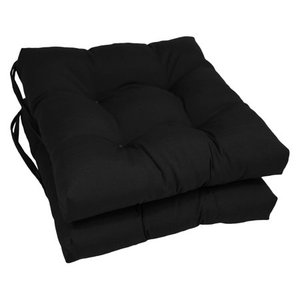 lot 47153 image: Blazing Needles 16-inch Dining Chair Cushion (Set of 2)