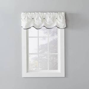 lot 47159 image: Lot of Two SKL Home Manor 13 Inch Valance in Dove Gray