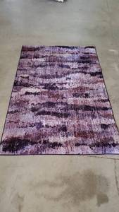 lot 47185 image: 711 x 5 Multicolor Purple Area Rug