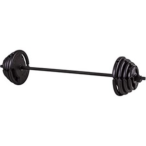 lot 47288 image: New - Club Quality 4-Weight Deluxe Barbell Set (Includes the Bar) by Step Fitness
