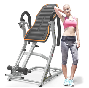 lot 47350 image: HARISON Heavy Duty Inversion Table for Back Pain Relief 350 LBS Capacity with 3D Memory Foam, Back Inversion Chair with 180 Degree Full Inversion