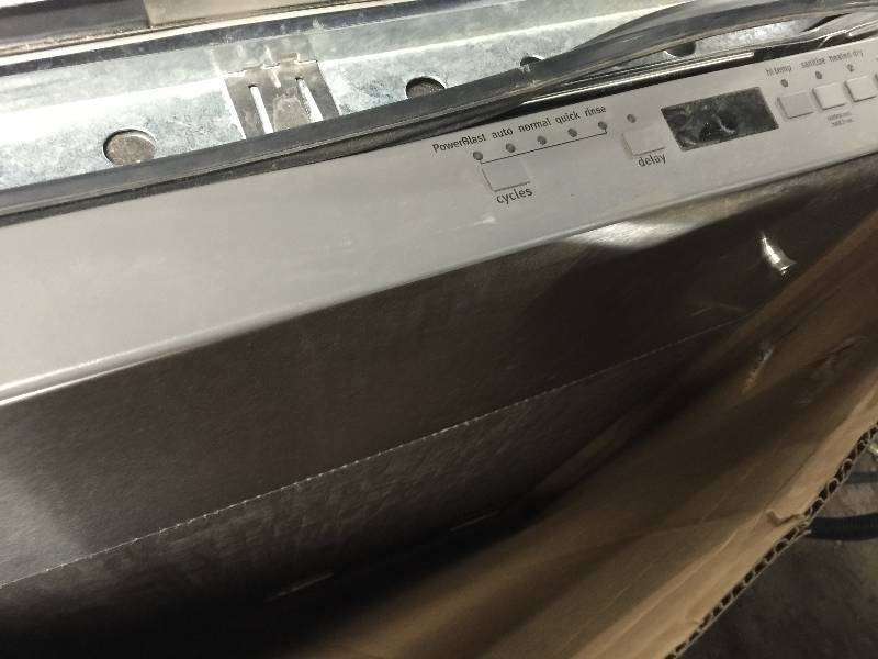 lot 7100 image: Whirlpool Dishwasher w AccuSense Soil Sensor - White