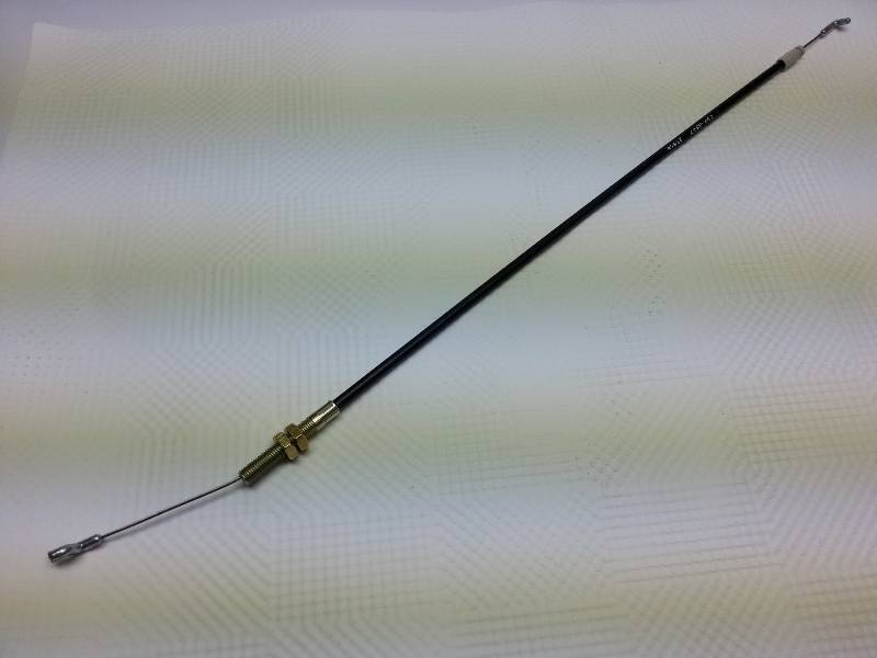 lot 1479 image: Flexible and universal hot rod race car high performance throttle cable linkage.