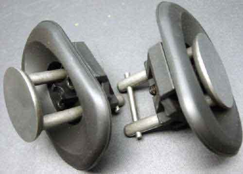 lot 9046 image: HD New pair (2) pickup truck stake hole flush mount chrome top load lockers
