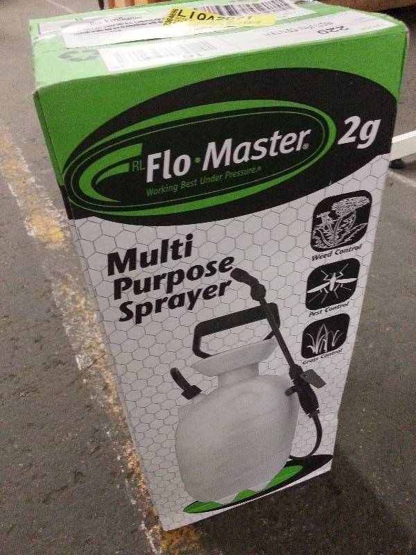 lot 1550 image: This 2 gallon sprayer was part of a returns pallet purchased and weve not tested it