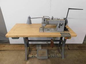 lot 4771 image: Vintage Adler Industrial Sewing Machine