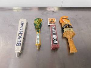 lot 4777 image: Lot Of 4 Beer Taps