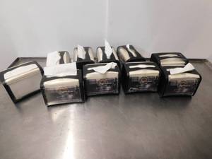lot 4811 image: 10 Tork Tabletop Napkin Dispensers