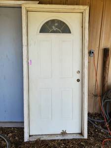 lot 35519 image: 36in x 80in Metal Insulated Door