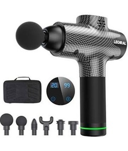 lot 23606 image: Massage Gun, Portable Body Muscle Massager 20 Speeds Handheld Percussion Massager Gun, Professional Deep Tissue Massager Legiral Le3 Electric Massage Gun for Athletes with 6 Massage Heads
