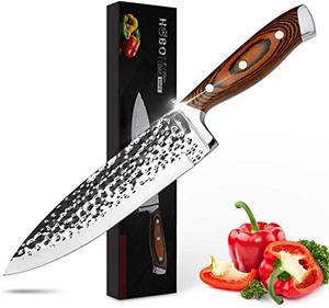 lot 23631 image: Chef Knife, Elegant Life Japanese High Carbon Stainless Steel-Razor Sharp, Stain & Corrosion Resistant, Awesome Edge Retention