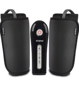 lot 23687 image: RENPHO Rechargeable Leg Massager for Circulation, Calf Massager Machine with PU Leather, Over Size Wrap Boots for Leg, Foot, Calf, Thigh, Muscles Relaxation, Home Use, Gift for Dad Mom Women Men