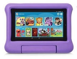 lot 23699 image: Kid-Proof Case for Fire 7 Tablet (Compatible with 9th Generation Tablet, 2019 Release), Purple