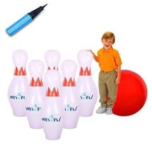 lot 23720 image: WEY&FLY Giant Inflatable Bowling Game Set