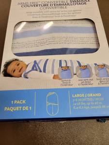 lot 23735 image: swaddle me arms free