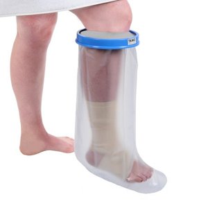 lot 23751 image: TKWC INC Water Proof Leg Cast Cover for Shower - #5738 - Watertight Foot Protector