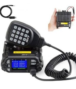 lot 23771 image: QYT KT-8900D Dual Band Mini Car Radio Mobile Transceiver VHF UHF Compact Programming Cable