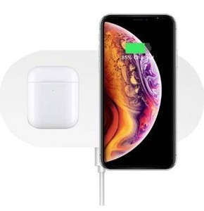 lot 23846 image: one 12Dual Wireless Charger, COSOOS Doublax Compatible with 12 Pro12 Pro Max12 Mini1111 Pro MaxXS, Galaxy S20Note 10, AirPods ter)