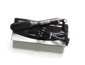 lot 23847 image: Xikezan Mini Hair Straightener Brush for travel long hair short hair beard