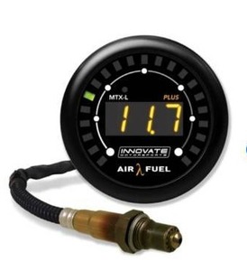 lot 23866 image: Innovate Motorsports MTX-L PLUS Digital AirFuel Ratio Gauge Kit 2-116 Diameter