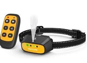 lot 23867 image: WWVVPET Citronella Spray Dog Training Collar with Remote Control,2 Modes Spray Dog Bark Collar (Not Included Citronella Spray),500 ft Range No Electric Shock Harmless Anti-Bark Collar,Rechargeable