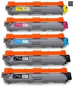 lot 23896 image: Office World Compatible Toner Cartridge Replacement 5-Pack TN221TN225