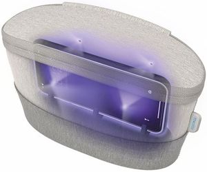 lot 23906 image: HoMedics Uv Clean Portable Sanitizer Bag. Ultra-fast, superior strength and chemical free