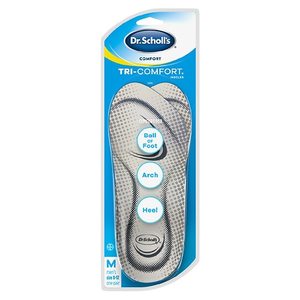 lot 23939 image: Dr. Scholls Comfort Tri-Comfort Insoles for Men - Size (8-12)