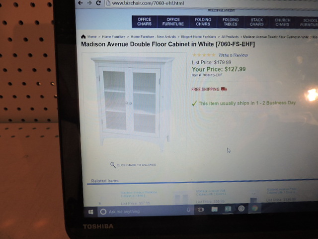 lot 1199 image: FLOOR CABINET