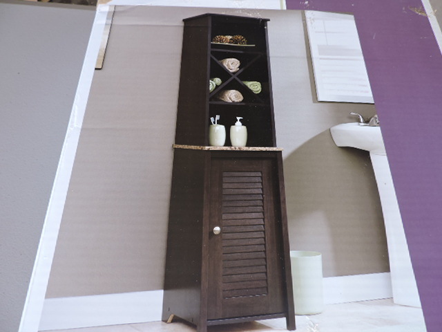 lot 1201 image: BATH CABINET