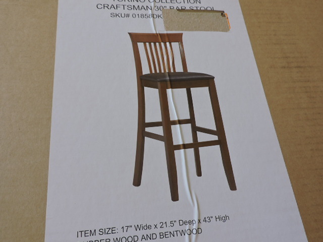 lot 1222 image: BAR STOOL
