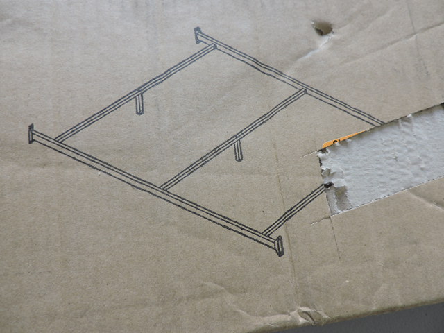 lot 1241 image: BED FRAME KIT