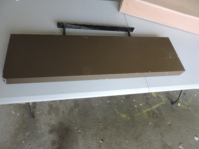 lot 1263 image: FLOATING SHELF
