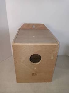lot 1010 image: Prevue Pet Products Wood Inside Mount Nest Box for Cockatiel
