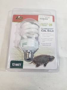 lot 1230 image: Zilla Florescent Coil Bulb. 13 Watt
