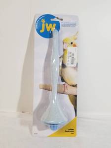 lot 1293 image: JW Pet Company Insight Sand Perch Bird Accessory, Regular, Blue