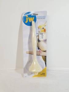 lot 1294 image: JW Pet Company Insight Sand Perch Bird Accessory, Regular, Yellow