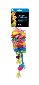 lot 1298 image: Prevue Pet Products Calypso Creations Short Stack Bird Toy