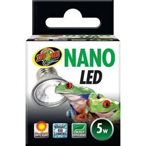 lot 1408 image: Zoo Med Laboratories Nano LED for Pets Habitat 5 Watt