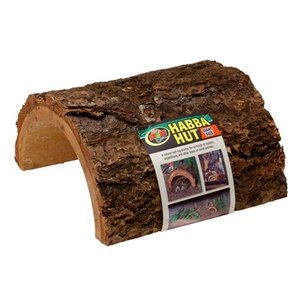 lot 1467 image: Zoo Med Laboratories Reptile Habba Hut for Reptiles, Amphibians & Small Animals Small 2 X 4.5 X 3.25 Inch