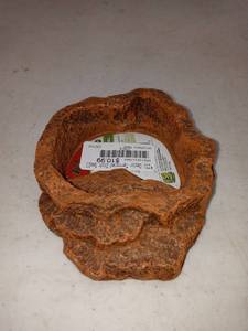 lot 1473 image: TERRACED DISH SMALL ORANGE 24