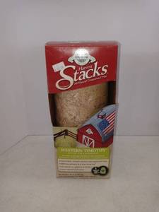 lot 1553 image: Oxbow Animal Health Harvest Stacks Western Timothy Pet Food, 35-Ounce