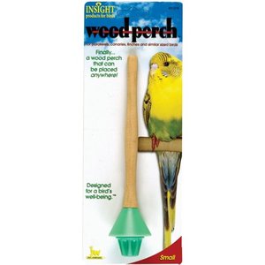 lot 2000 image: JW Pet Company Insight Wood Perch Bird Accessory, Small