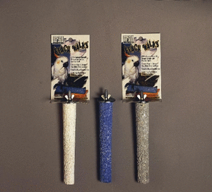 lot 2006 image: Prevue Pet Products Natural Seashell Beachwalk Bird Perch, Medium, Blue
