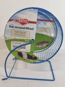 lot 2017 image: Kaytee Run-Around Small Exercise Wheel, 5.75-Inch, Blue