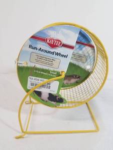 lot 2018 image: Kaytee Run-Around Small Exercise Wheel, 5.75-Inch, Yellow